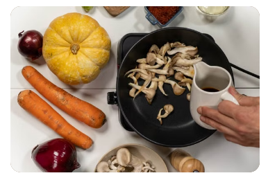 assiette pleurote